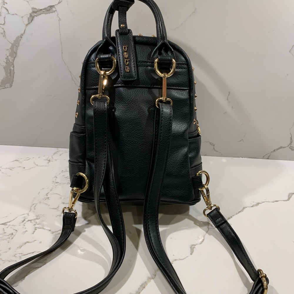 Bebe Stud And Rhinestone Mini Backpack - image 7
